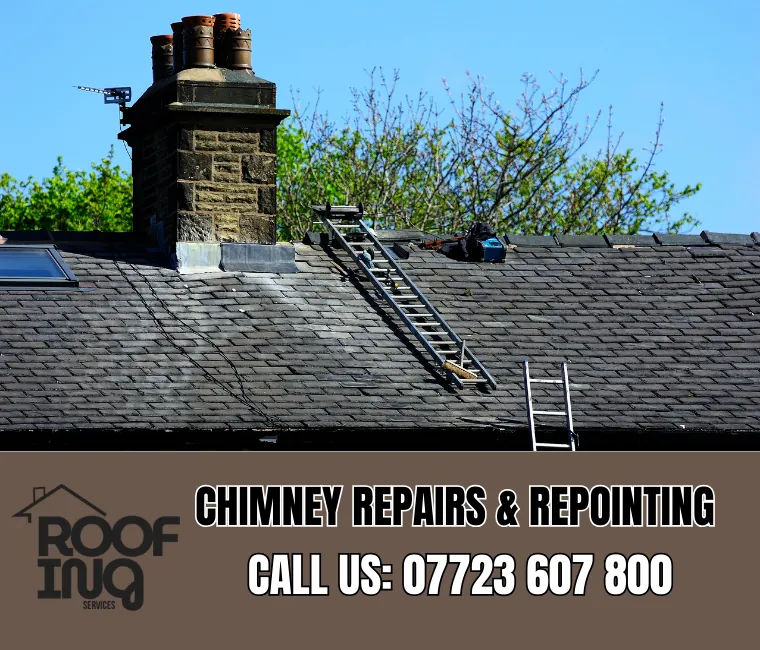 Chimney repair and repointing services in Looe